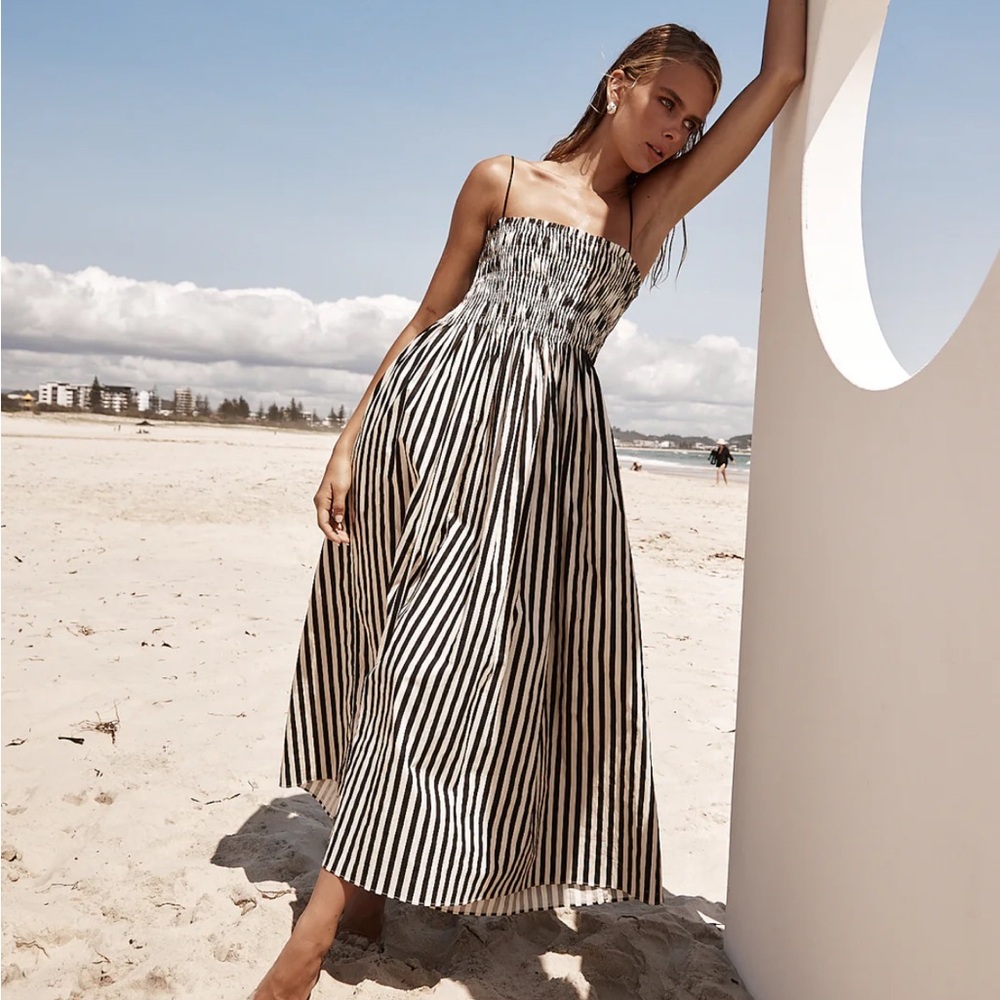Runway scout striped dress